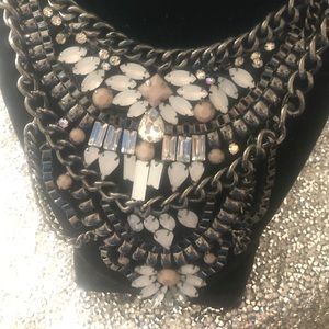 2 piece silver necklace